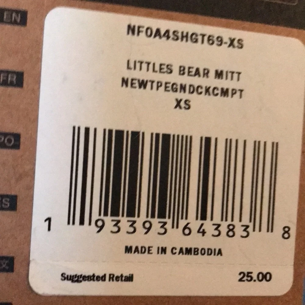 The North Face authentic north
